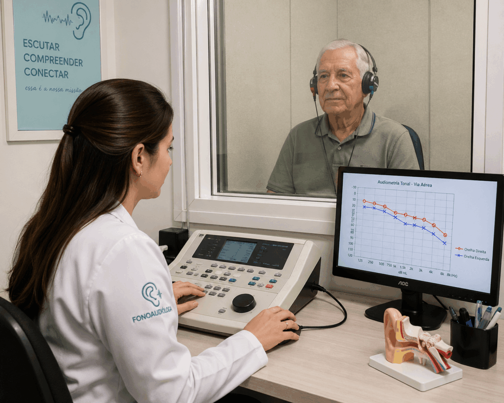 exame audiometria