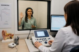 Como funciona o exame de audiometria: passo a passo, tipos e resultado